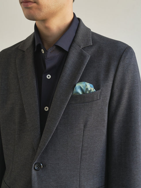 【TRANSITION】プリントポンチ2Bジャケット